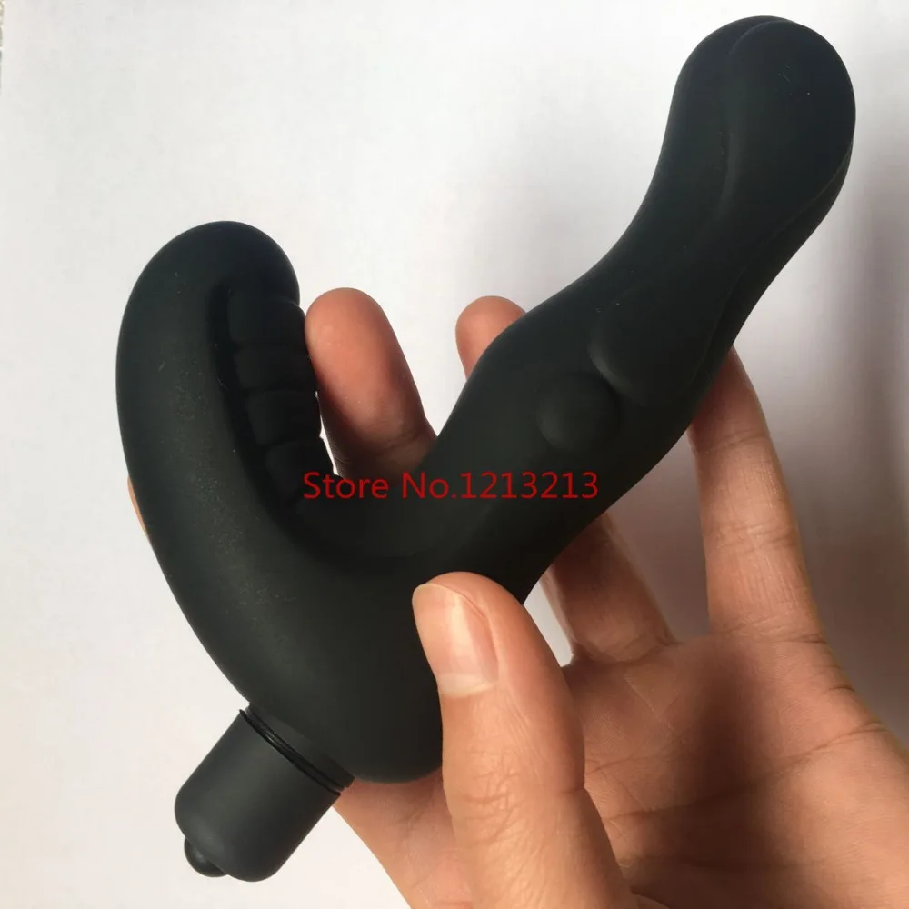 10 скоростей Вибрирующий силиконовый точка G стимулятор массажер простаты