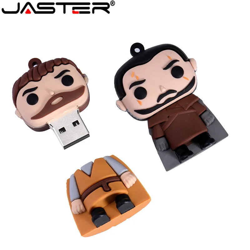 JASTER Горячая USB флэш-накопитель "Игра престолов" карта памяти, Флеш накопитель, флешка U диск 4 ГБ 8 ГБ 16 ГБ 32 ГБ 64 ГБ
