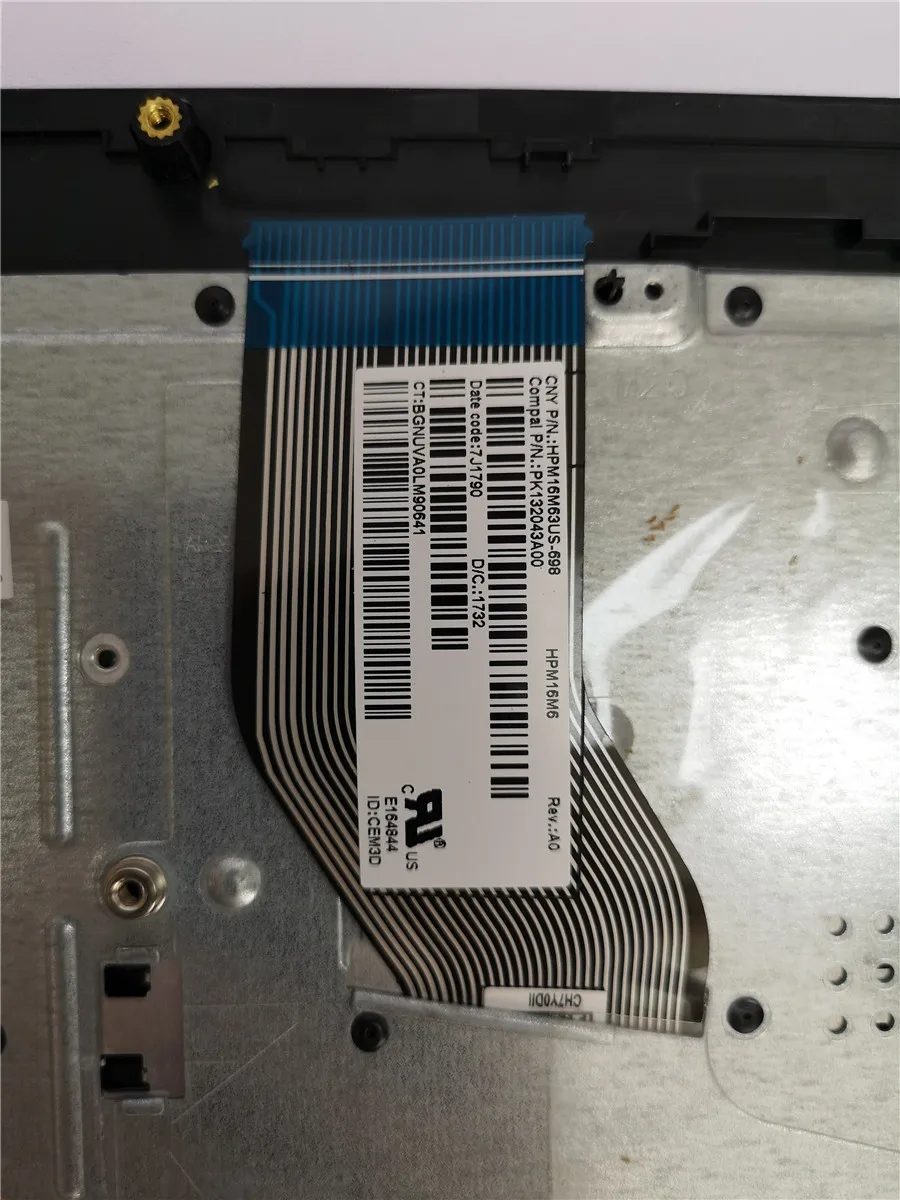 Новая клавиатура PALMREST Сенсорная панель сборка для HP 15 BS BW 925008 001 AP204000E00|Сумки и