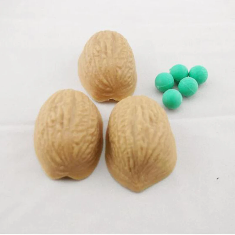 1 Набор Тройная игра Волшебные трюки для мага крупный план искусственная комедия