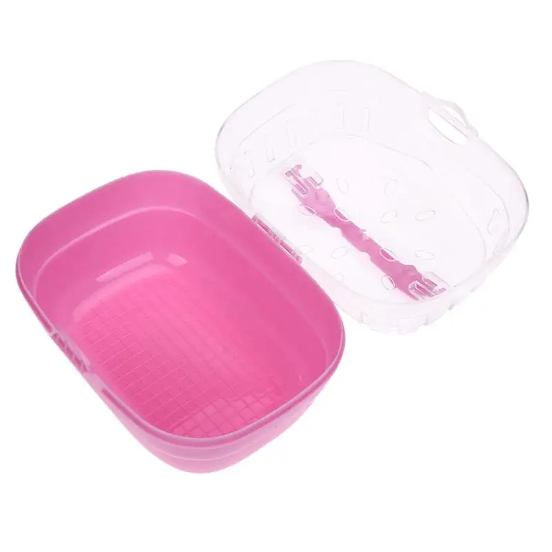 LUOEM переносная клетка для хомяка пластиковые прозрачная кабина чехол переноски