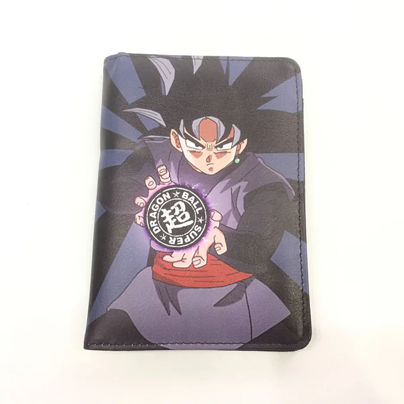 C JP Аниме Dragon Ball Обложка для паспорта Горячая Мультфильм кожаный держатель для карт кошелек подарок для детей мальчик девочка аксессуары для путешествий держатели паспорта - Цвет: C