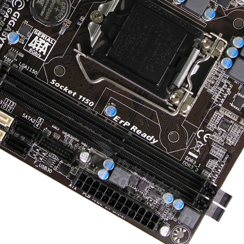 Настольная Материнская плата GIGABYTE GA B85M HD3 LGA1150 DDR3 i3 i5 i7 USB3.0 Micro ATX|Материнские платы|