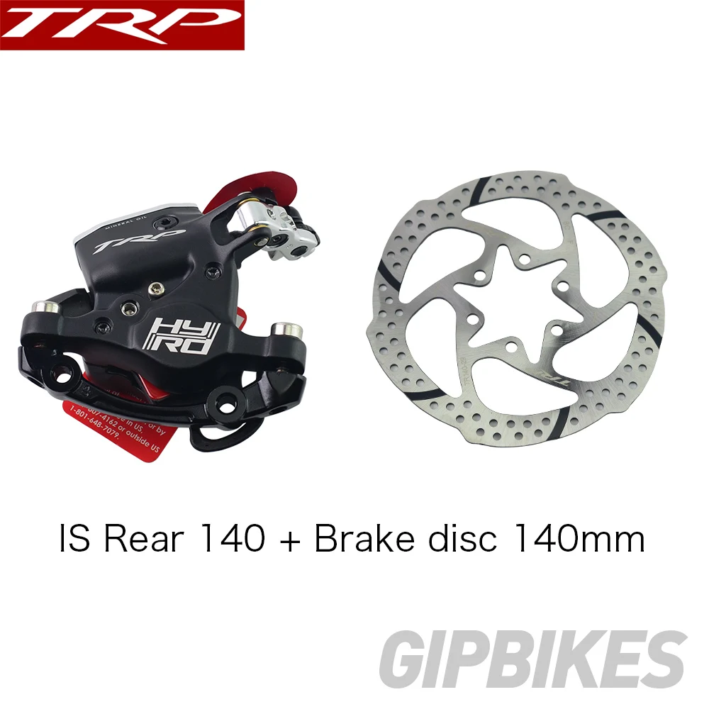 Rear140 disc 140mm TRP HY/RD штыревой кабель с приводом гидравлический дисковый тормозной суппорт 160 мм w/or w/o ротор передний/задний/комплект HYRD ROAD Черный - Цвет: Rear140 disc 140mm