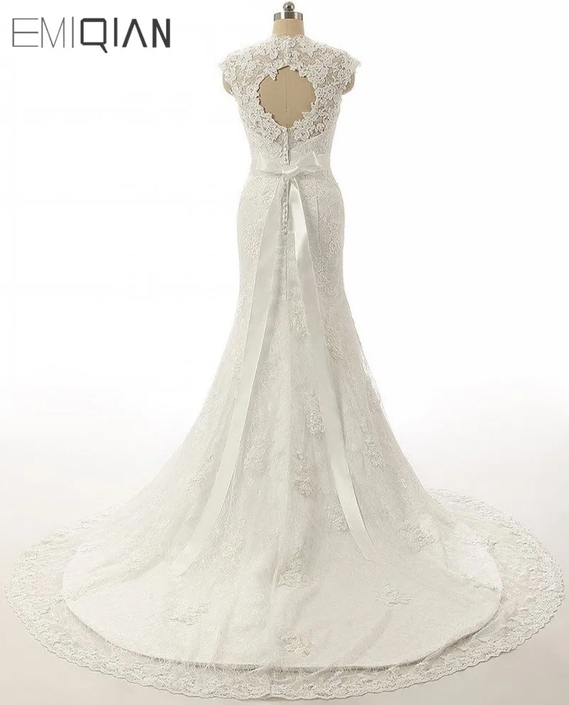 Бесплатная доставка robe de mariee реальные фотографии кружевные свадебные платья с