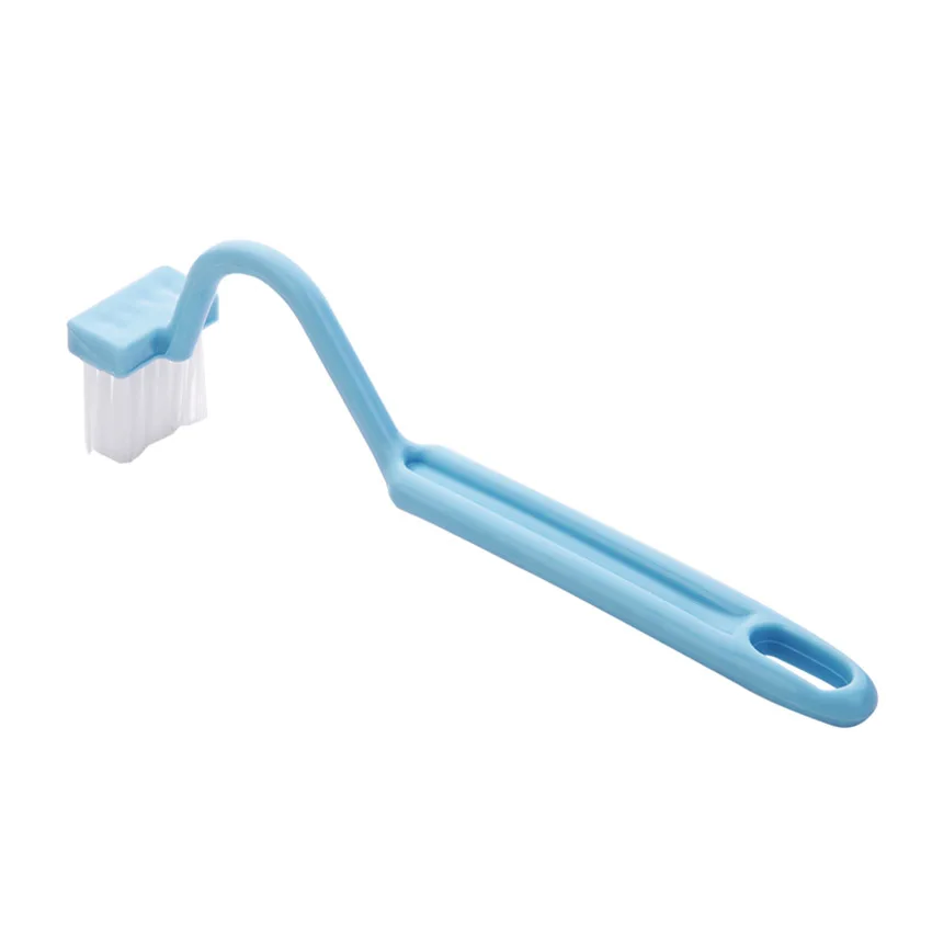 

1PC Hot Sale Toilet Brush Portable Bathroom Scrubber V-type Bent Cleaner Portable Home Tool Kitchen