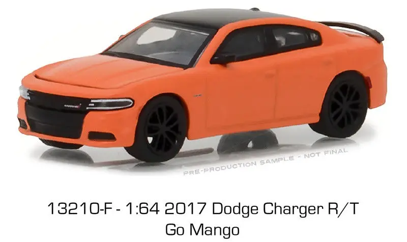 GL 1: 64 Dodge зарядное устройство R/T оранжевый сплав модель автомобиля литье под давлением металлические игрушки подарок на день рождения для детей мальчиков