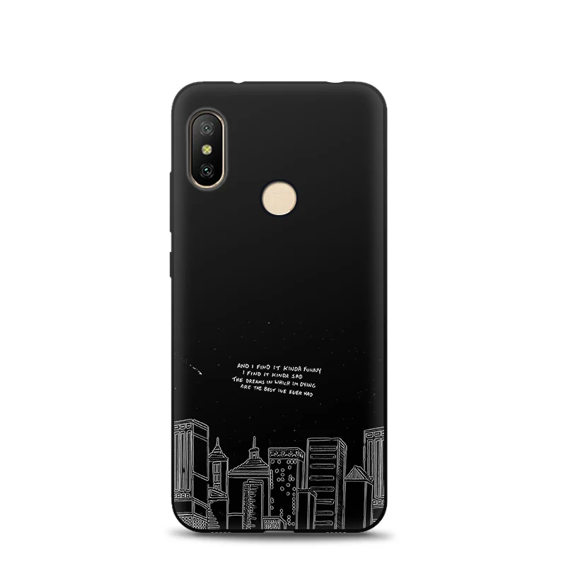 JURCHEN чехол для телефона для Xiao mi Red mi 6 Pro Чехол глобальная версия мультяшная Мягкая силиконовая задняя накладка из ТПУ чехол для Xiaomi mi A2 Lite чехол - Цвет: 27