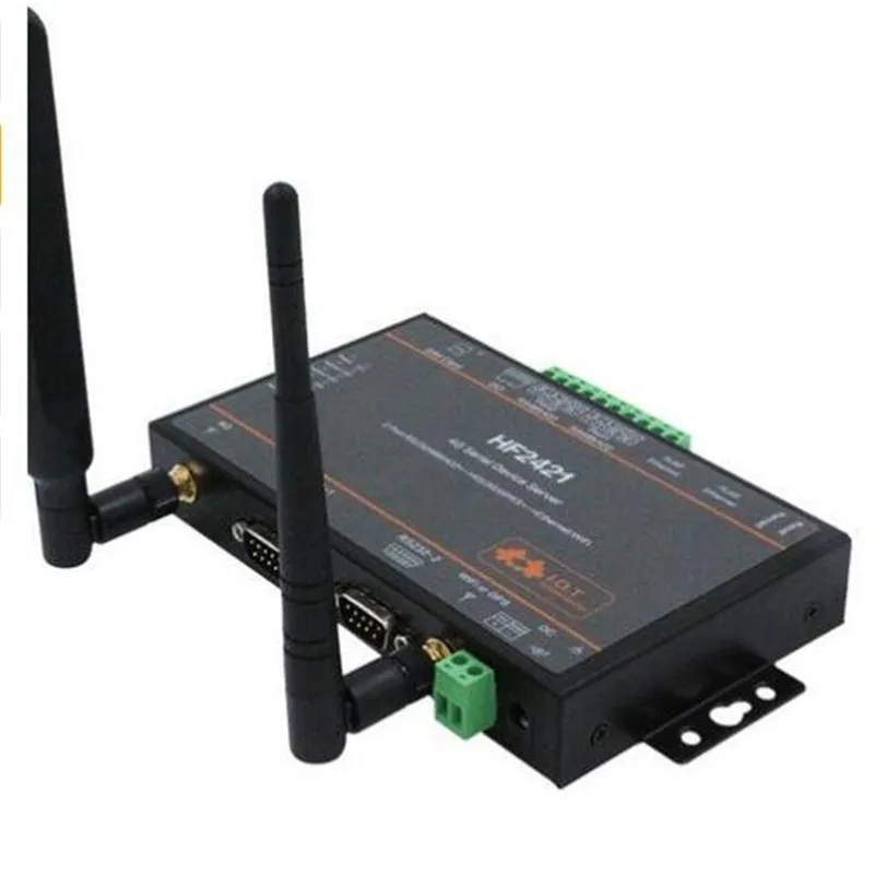

CE 5 ⑤ упак. Wifi модуль последовательного устройства сервера RS232 RS485 RS422 к Ethernet Wifi 4G 3G GPRS сетевой преобразователь HF2421 разъем