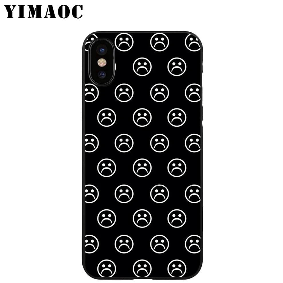 YIMAOC FTP холодный логотип мягкий черный силиконовый чехол из ТПУ для iPhone X или 10 8 7 6 6S