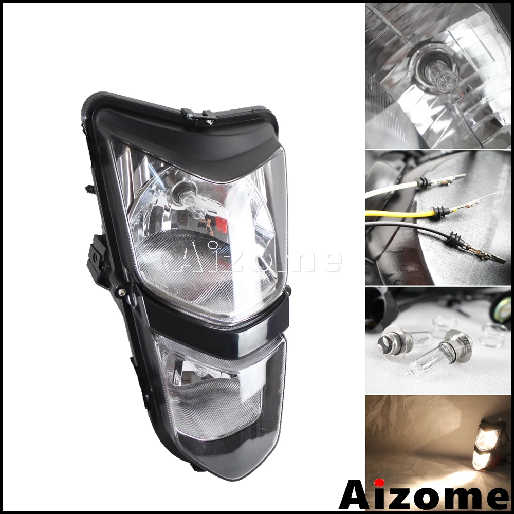 Мотоцикл 12V/25 Вт головной светильник двойные фары для Suzuki QUADSPORT LTZ400 LT Z 400 Z400 сборки