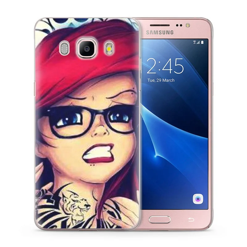 Чехол для Funda Samsung Galaxy J5 2016 чехол J510 J510F TPU цветной мягкий с изображением Микки и