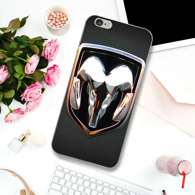 Picture 9 Dodge Challenger STR Ram Demon логотип мягкий силиконовый чехол для телефона для iPhone 6 6s 6plus 7 7Plus 8 8Plus 5 5C 5S SE X XR XS Max 4 4S - Цвет: Picture 9