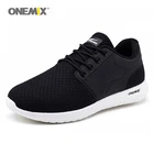 Спортивные кроссовки Onemix спортивная обувь для мужчин, дышащая сетчатая легкая амортизирующая обувь DMX для прогулок на открытом воздухе