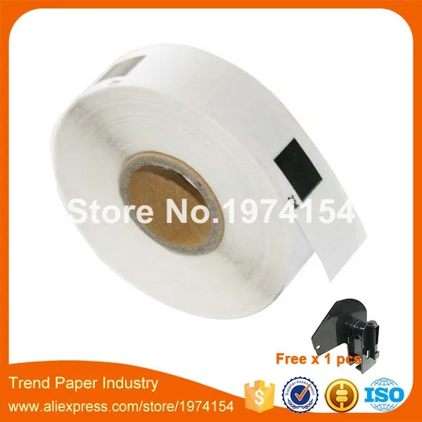 30 x Rolls 17x54 мм DK11204 QL500 QL 550 560 570 1060N QL710 DK 11204 DK1204 1050 Совместимые Этикетки Brother|brother