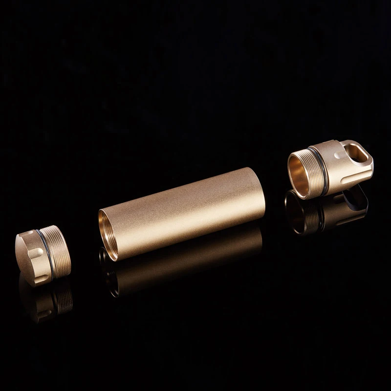 Алюминиевый водонепроницаемый контейнер для хранения в капсулах набор