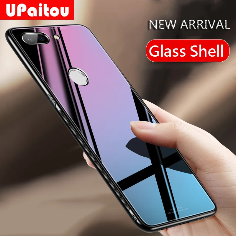 Чехол UPaitou из закаленного стекла для OnePlus 7 Pro 6 6T 5 T мягкий термополиуретановый