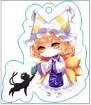1 шт. Аниме Touhou Project Hakurei Reimu Kirisame супер милый двойной Portachiavi кулон брелок для ключей Y07