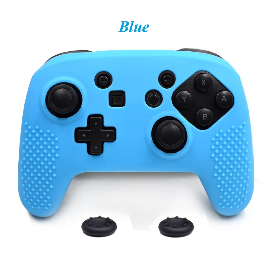 Аксессуары для Nintendo Switch Pro нескользящий Силиконовый Резиновый чехол с шипами