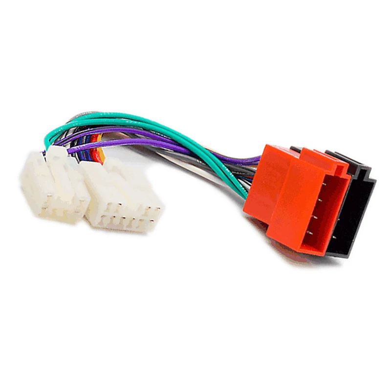 ISO жгут проводов Женский адаптер Кабельный разъем свинцовый штекер провод для