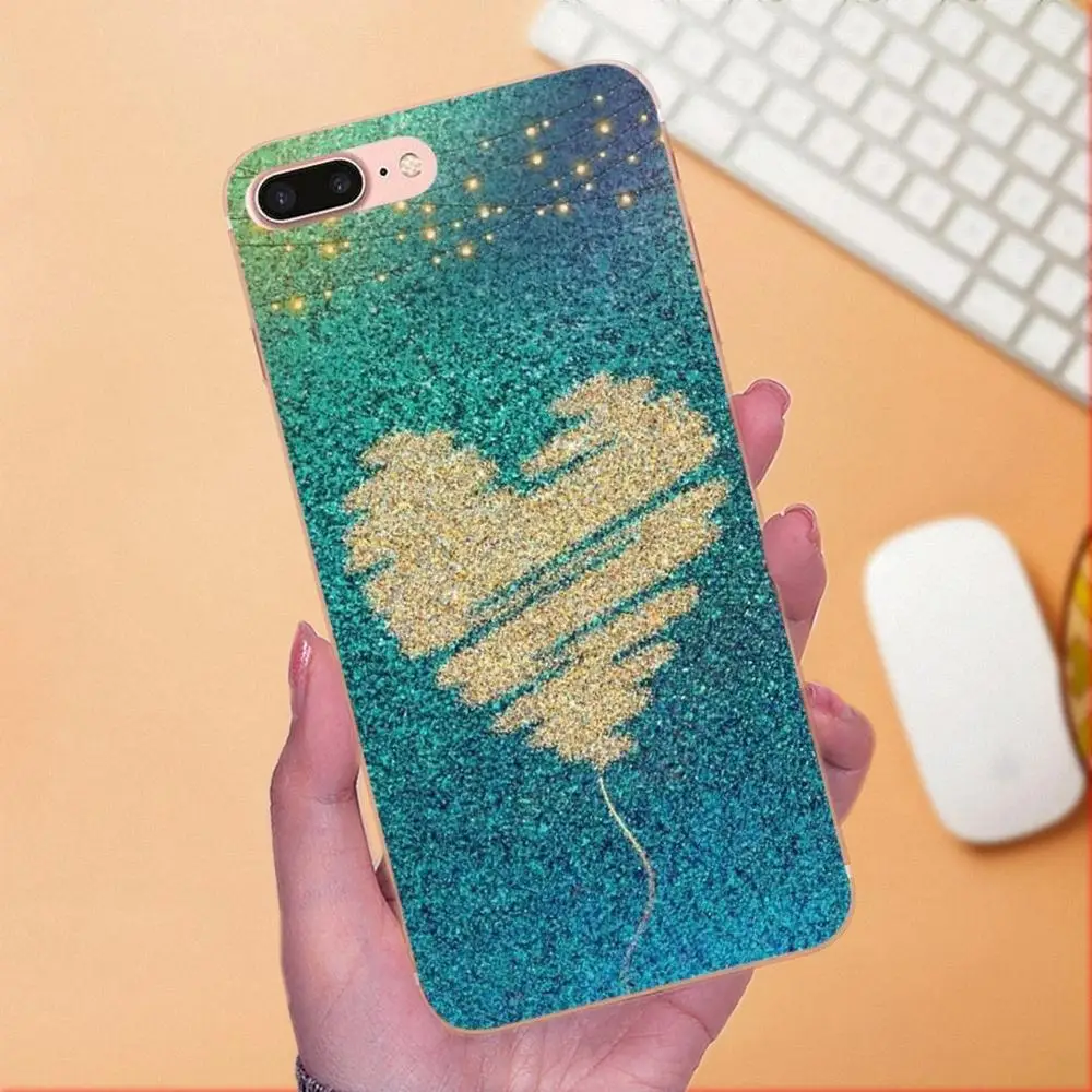 Чехол из ТПУ с милым рисунком сердца для Huawei P7 Honor 4C 5A 5C 5X 6 6C 6A 6X 7 7X 8 9 V8 V10 Y3II Y5II Y6II G8