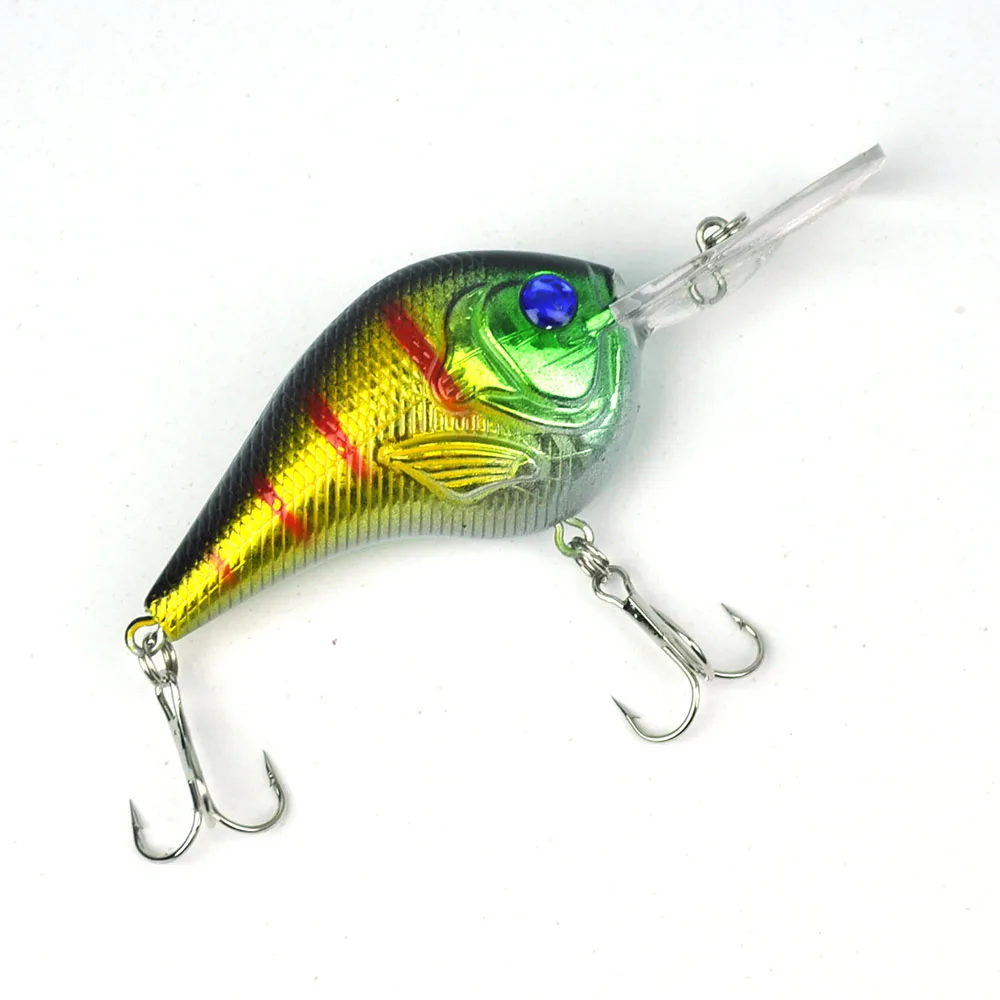 

Lots of 8pcs 95mm 11.2g Bass Trout Fishing Hard Lures Crankbaits Hooks Tackles
