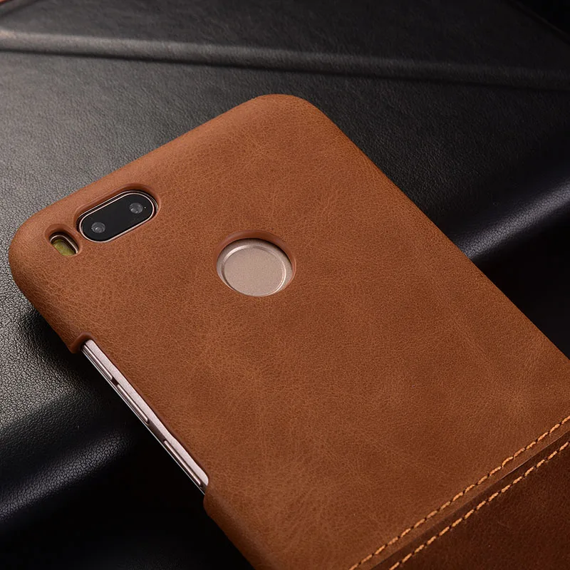Чехол Kezihome для Xiaomi Mi A1 5X жесткий чехол из натуральной кожи 5X/Mi A1/Mi5X|case cover|leather casecase