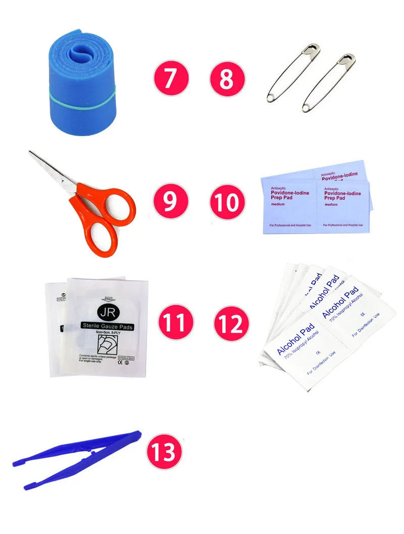 Набор для оказания первой помощи на открытом воздухе набор выживания в