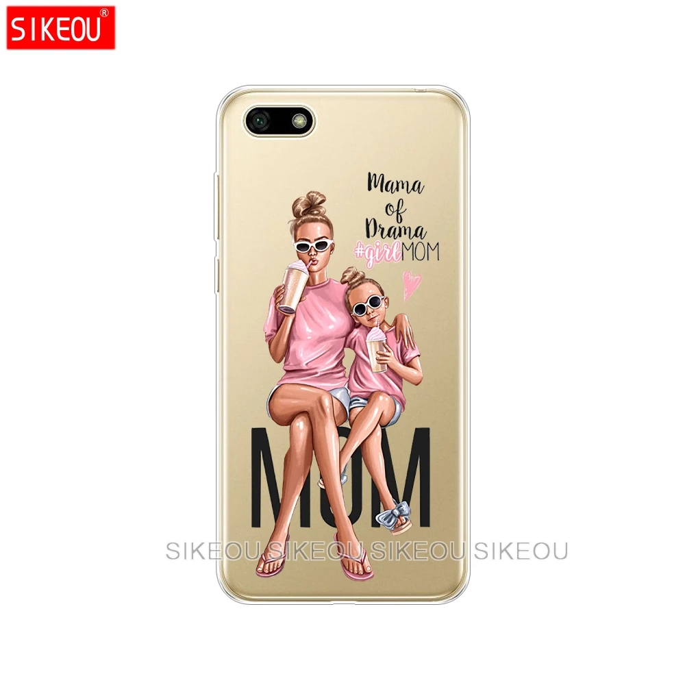 11002 Силиконовый чехол для телефона huawei Honor 7A PRO 7C Y5 Y6 Y7 Y9 Prime Baby Mom Girl dad super - Цвет: 11002