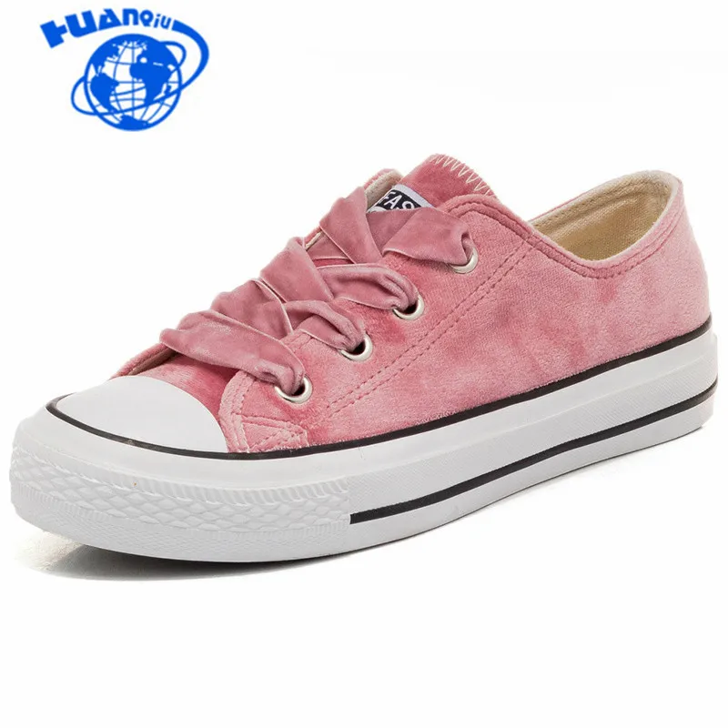 Туфли женские с бантом шелковые кроссовки повседневная школьная обувь плоская