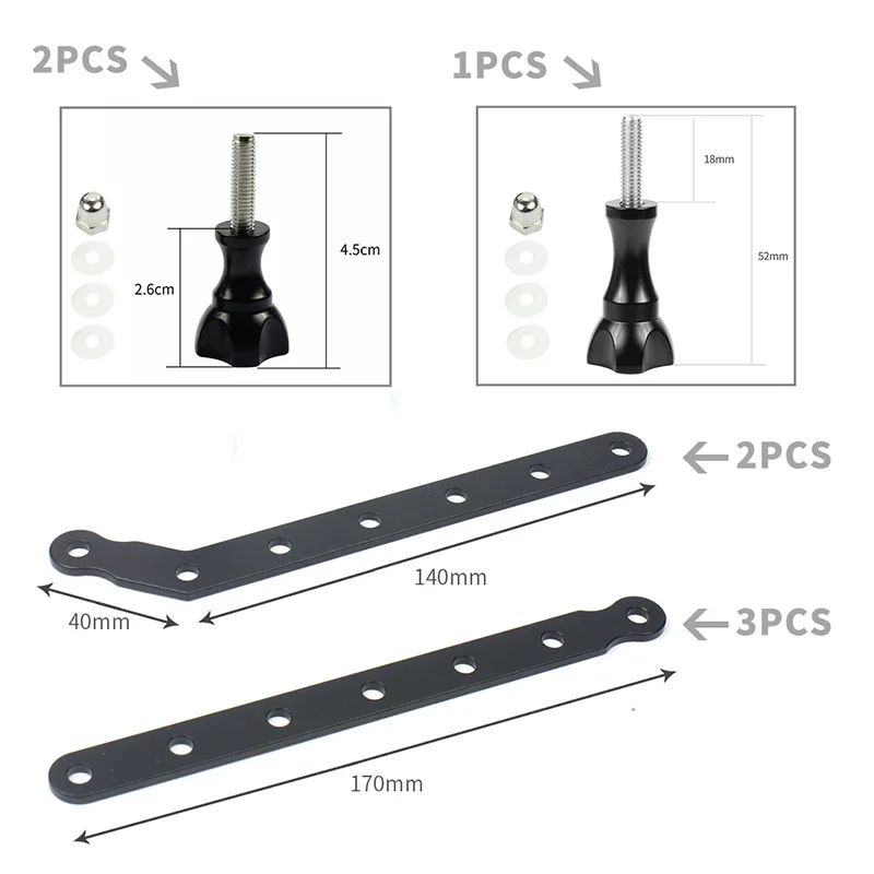 3 сторонний складной держатель из алюминиевого сплава ручная селфи палка