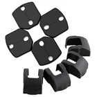 8 шт., автомобильные чехлы отделка дверного замка, автомобильные Чехлы, Защитные чехлы для Ford Focus 3 MK3 2012 2013 Fiesta