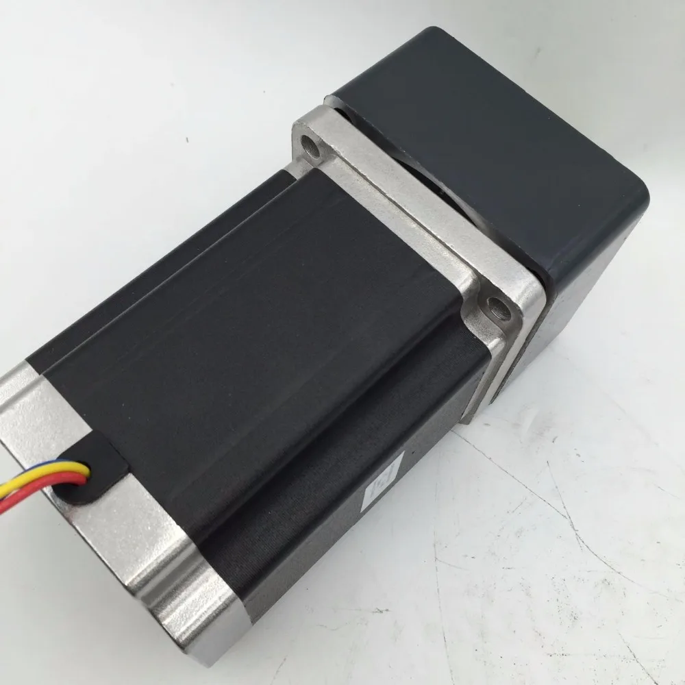NEMA34 4A 3Nm 429oz-in L 66mm Stepper Motor + Ratio 1:50 NMRV030 Gearbox reducer for CNC Router In Box | Обустройство дома