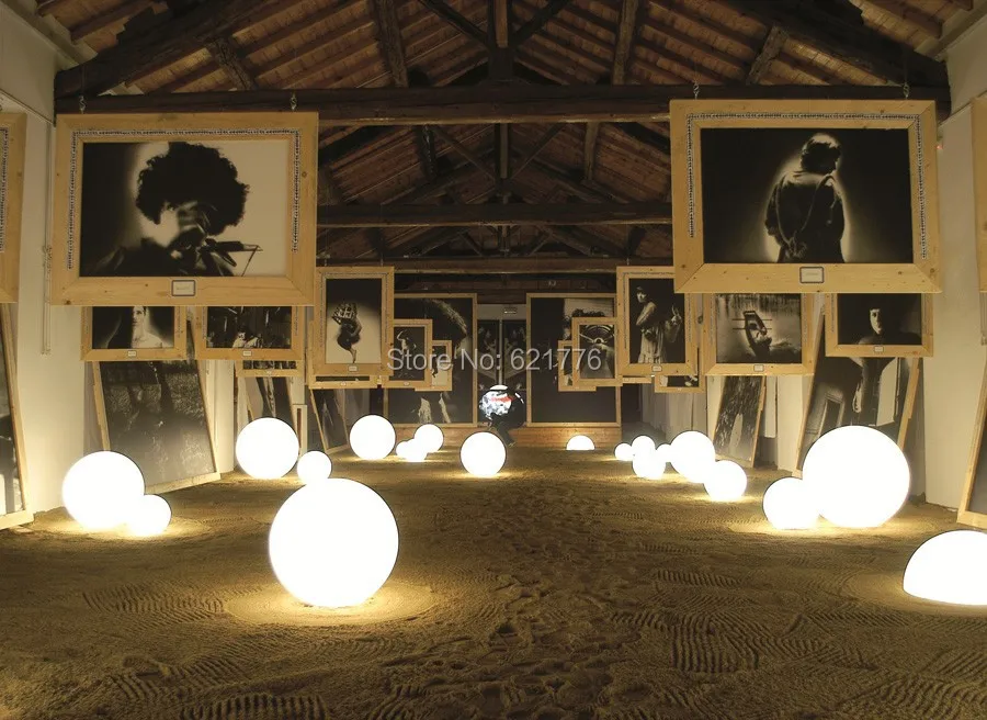 40 см светодиодный светильник шар Небьющийся Водонепроницаемый Сферический