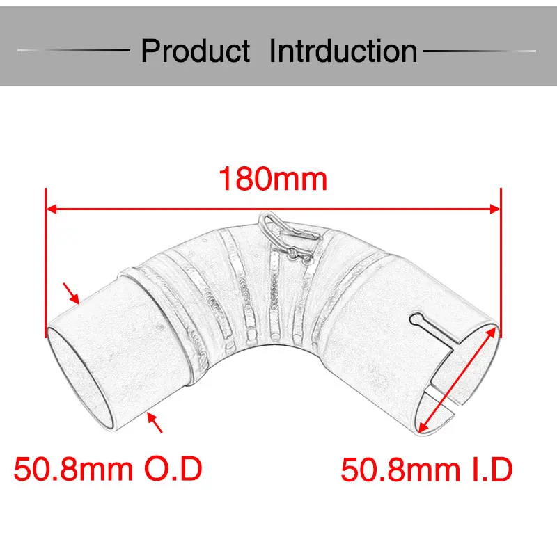 ZSDTRP CB1000R в винтажном стиле выхлопной среднего звена трубы Титан Цвет для Honda CB1000R 2010 2011 2012