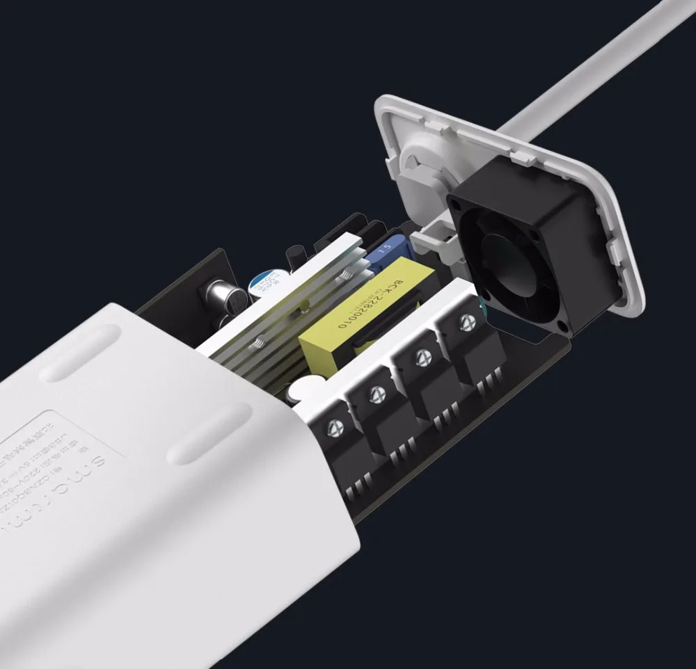 Xiaomi Mijia SMARTMI 100 Вт Портативный автомобиля Мощность преобразователь DC 12 В к AC 220 В с 5 В /2.4A Порты usb автомобиля Зарядное устройство Разъем