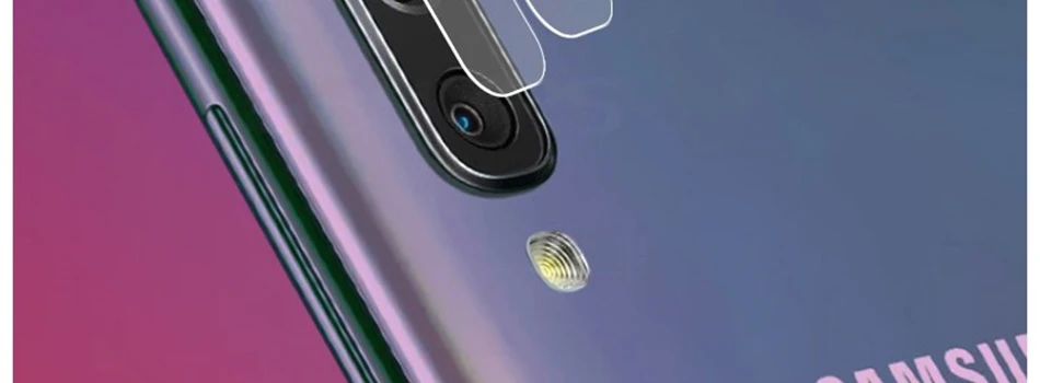 2-в-1 на Samsung Galaxy A50 объектив камеры пленочная& 9D Защитная пленка для экрана из закаленного стекла для Galaxy A50 A505F