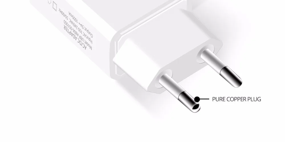 FONKEN 5V 1A USB зарядное устройство Универсальное зарядное устройство для телефона безопасный корпус адаптер питания Портативная зарядка Android мобильное зарядное устройство