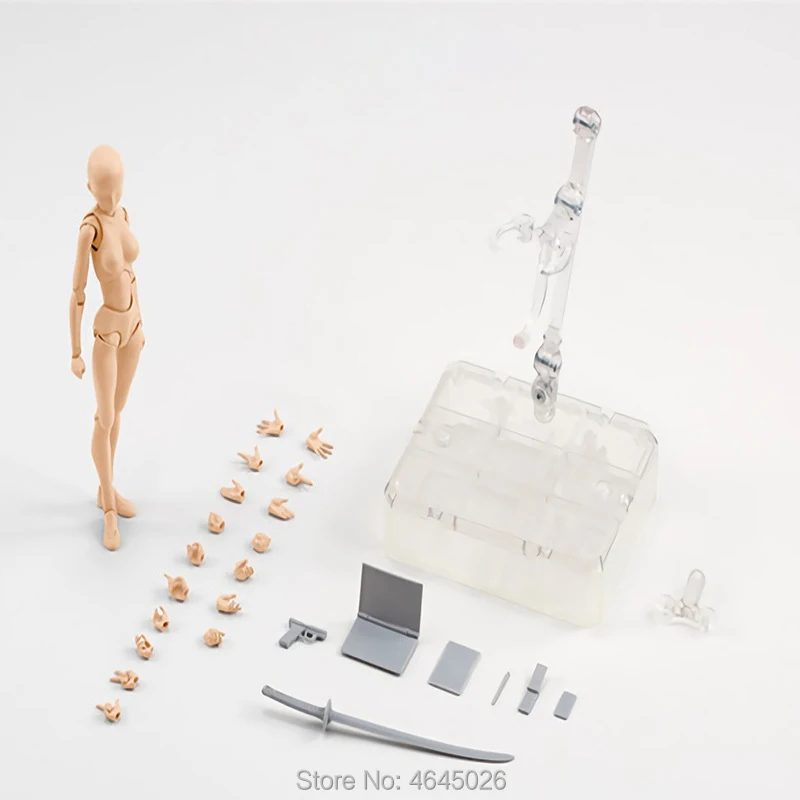 Фигура Figma KUN ПВХ фигурка тела CHAN DX набор Archetype кукла для взрослых Серый Черный Цвет фигурка Коллекционная модель игрушки 15 см