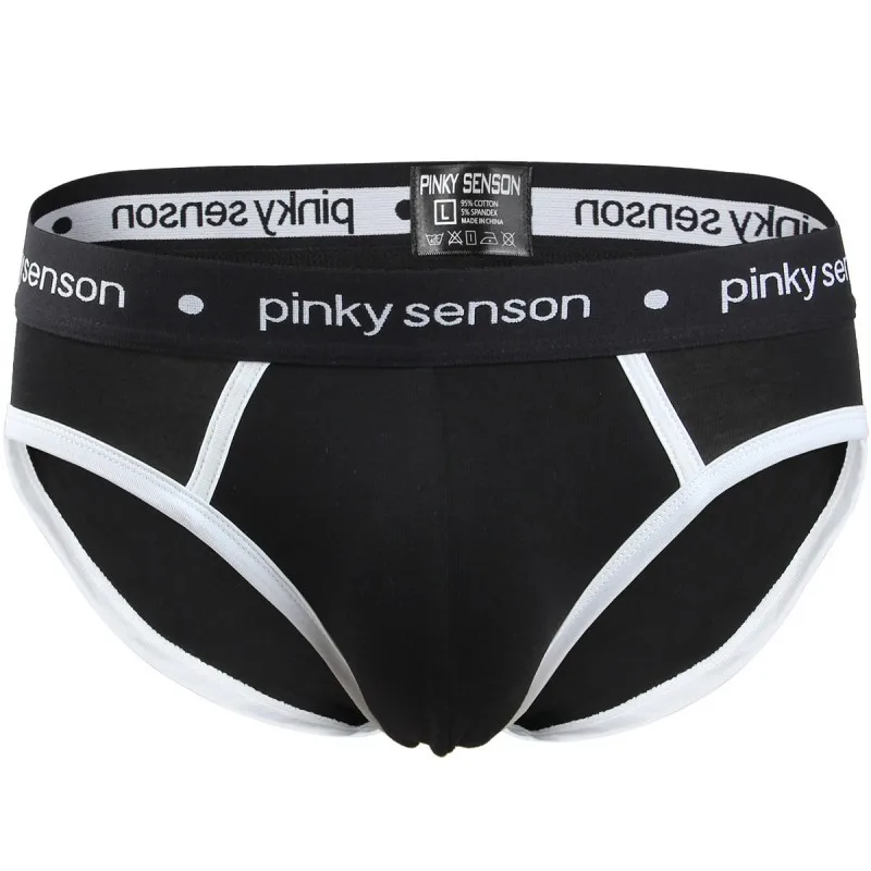Мужское нижнее белье KWAN. Z ropa interior hombre однотонные мужские трусы с бантиком низкой