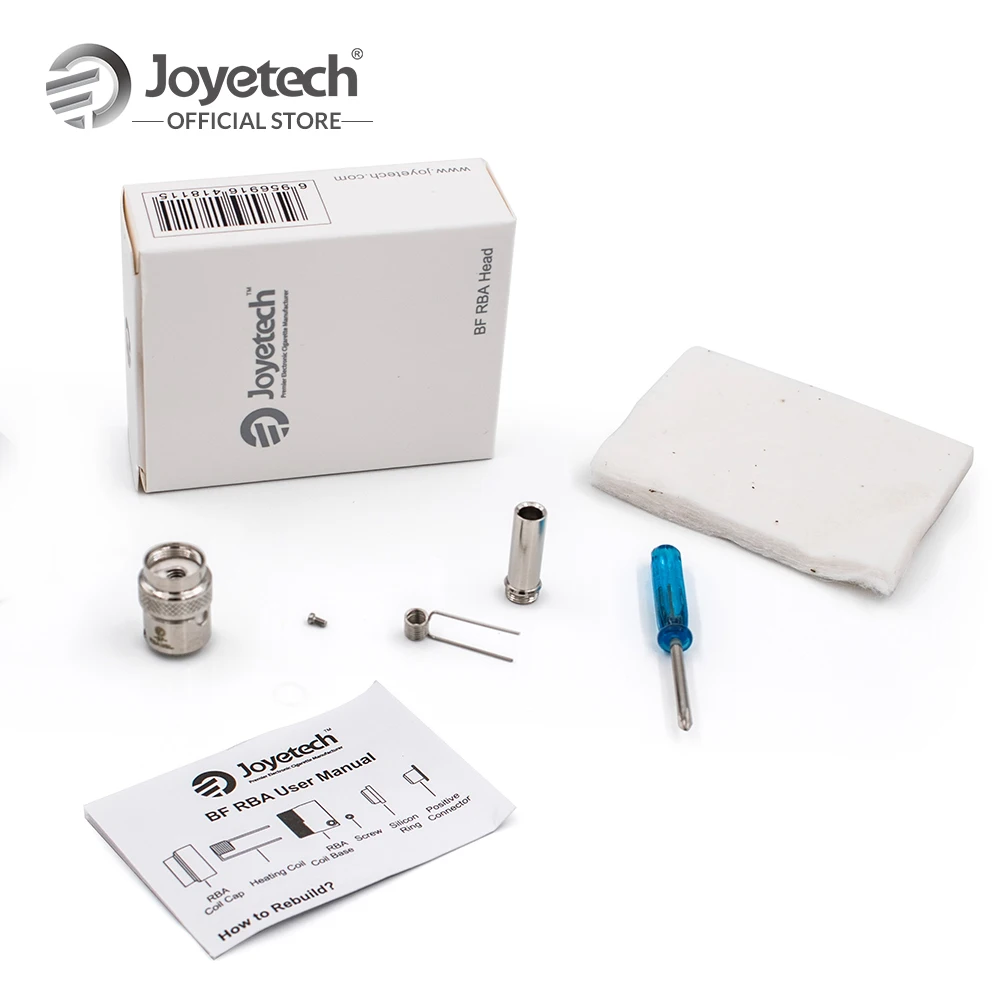 RU оригинальная катушка серии Joyetech BF 0,5/0,6 Ом BF SS316 головка/BF-Ni/BF RBA набор/BF Clapton для CUBIS/eGO AIO/Cuboid Mini электронная сигарета