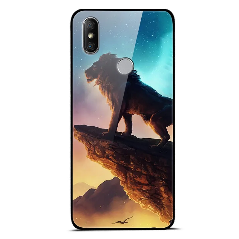 Чехол для Xiaomi Redmi S2 из закаленного стекла с изображением планеты космос, стеклянный чехол для задней панели Xiaomi Xiomi Redmi S2, чехол для Redmi S 2 - Цвет: 28