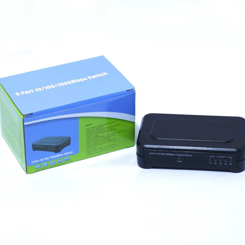 OEM Заводская торговая марка 5 портовый гигабитный Ethernet коммутатор самые дешевые