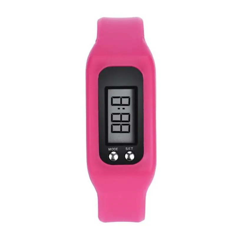 Цифровой шагомер с ЖК дисплеем Шаг ходьба расстояние счетчик калорий мужской