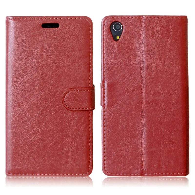 Кожаный чехол книжка с подставкой для Sony Xperia Z2|case cover|leather wallet casewallet case |