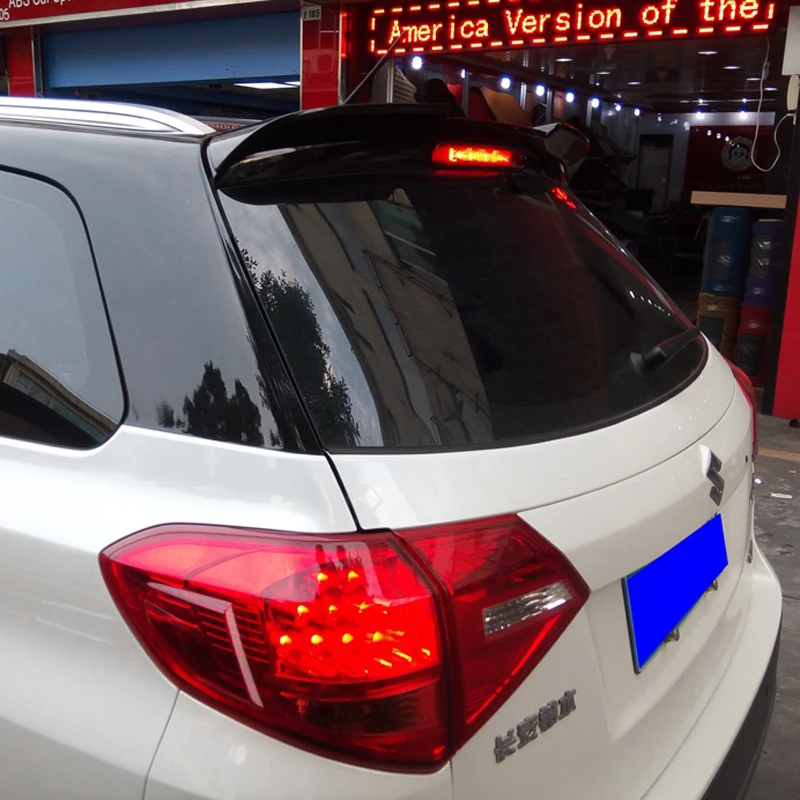 Спойлер для Suzuki Vitara,, украшение в виде хвостового крыла, аксессуары, АБС-пластик, неокрашенный, грунтовка, цвет, задний багажник, спойлер на крышу
