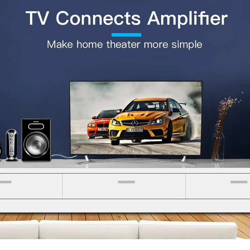 Vention RCA кабель 2rca на 3 5 аудио rca мм разъем для телефона Edifer домашний кинотеатр DVD 2RCA