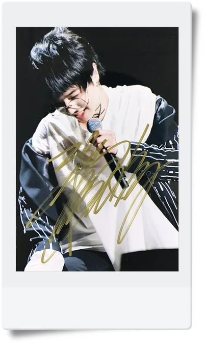 Подписанный HUA CHENYU фото с автографом 6 дюймов Бесплатная доставка 9 версий 082017
