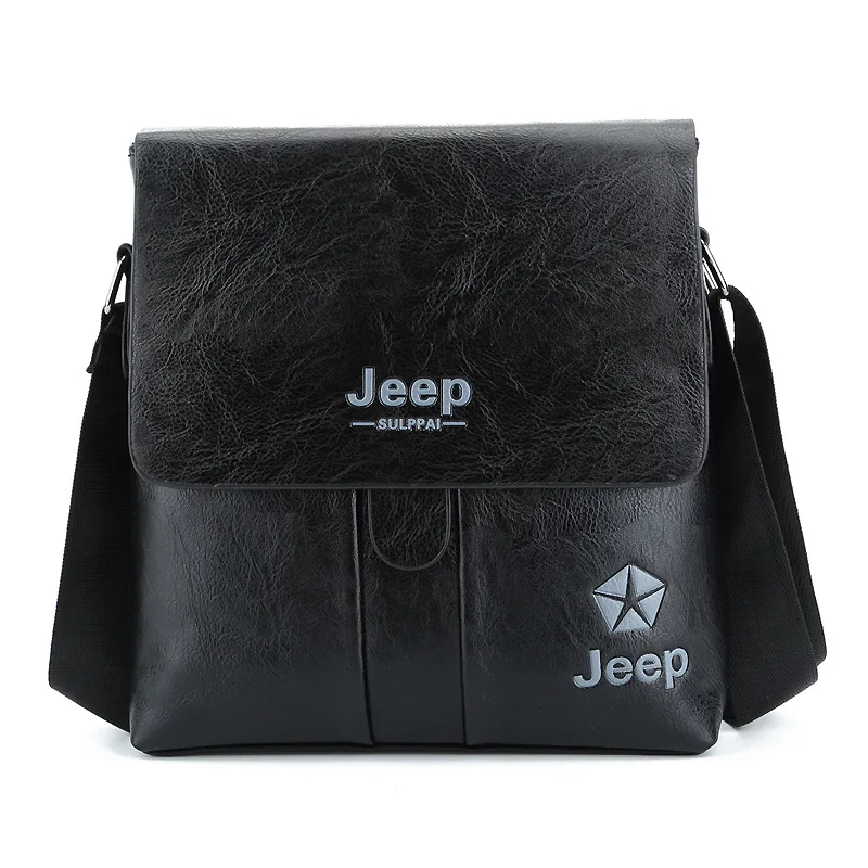 Мужская сумка мессенджер JEEP модная деловая Повседневная через плечо из