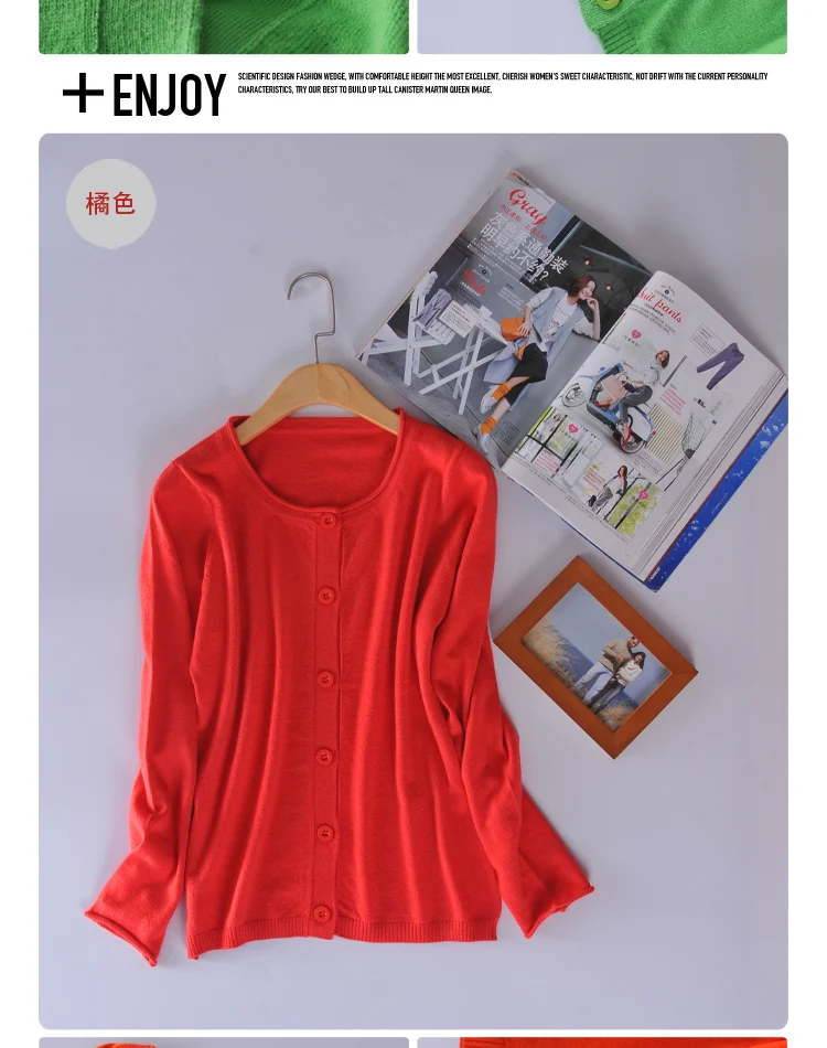 YUNSHUCLOSET зимний женский вязаный кашемировый шерстяной Керлинг с круглым вырезом монотонный кардиган одежда кардиган